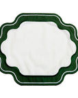 JOGO AMERICANO EASY CLEAN ELLA BRANCO E VERDE