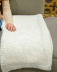 MANTA CASHMERE TOUCH PONTO ARROZ OFF WHITE 130X180CM