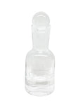 GARRAFA DE VIDRO ESFERA TRANSPARENTE 500ML
