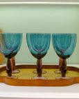 BANDEJA MDF NOGUEIRA MOLDURA G 40x28CM