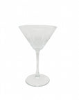 TAÇA DE MARTINI EM VIDRO LAPIDADO JAZZ 220ML