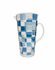 JARRA DE ACRÍLICO CHECK AZUL 1,8 LTS