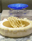 COLAR DE MESA BÚZIOS BEGE