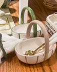 SET 2 COLHERES DE CAFÉ FIORI BRANCO
