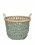 CESTO BAHIA VERDE M 32 X 41(H) CM