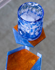 COPO DE VIDRO DEMI BLUE 9 X 11(H) CM