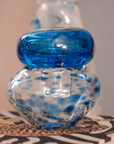 BOMBONIERE DE MURANO BUBBLE DOTS AZUL