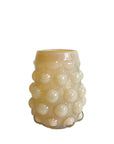 VASO DE VIDRO DOTS CHAMPAGNE M 15,5 X 19(H) CM