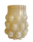 VASO DE VIDRO DOTS CHAMPAGNE G 24 X 32(H) CM