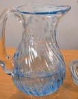 JARRA DE MURANO FLOW AZUL 20 X 23 (H) CM