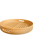 BANDEJA DE BAMBU JAPANDI M 35 X 5(H) CM