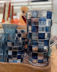 JARRA DE ACRÍLICO CHECK AZUL 1,8 LTS