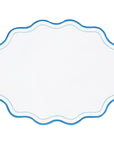 JOGO AMERICANO IMPERMEÁVEL BREEZE OVAL AZUL