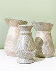 VASO BOJUDO PEDRA SABÃO P 12,5 X 15,5(H) CM
