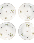 SET DE 4 PRATINHOS DE SOBREMESA VINTAGE