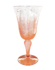 TAÇA DE ACRÍLICO DEGRADE LARANJA