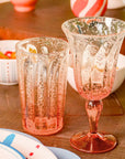 TAÇA DE ACRÍLICO DEGRADE LARANJA