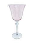 TAÇA DE VIDRO SAINT REMY ROSA E CINZA 300ML