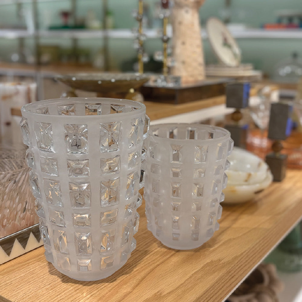 VASO DE VIDRO LUMIS G 27CM