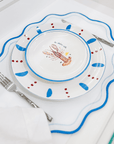JOGO AMERICANO IMPERMEÁVEL BREEZE OVAL AZUL