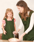 avental verde infantil para crianças
