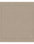 GUARDANAPO DE LINHO VISCO BARRA LARGA PREMIUM BEGE 55X55 CM