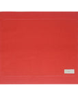 JOGO AMERICANO DE LINHO VISCO COM PONTO AJOUR SUMMER COLORS CORAL 46X37 CM