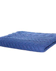 MANTA TRICOT PLUS ZIGZAG AZUL 130X180 CM