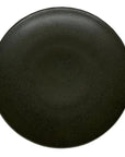 PRATO RASO CERAMICA PORTUGUESA NERO 28 CM
