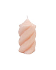 VELA SUPER TWIST ROSA P 6,5 X 11(H) CM
