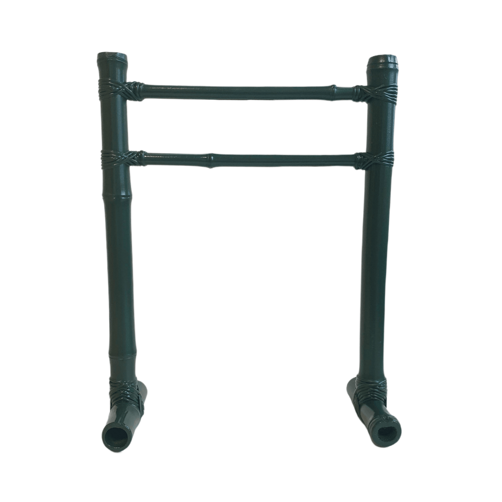 SUPORTE PARA TOALHA DE LAVABO BAMBU NATURAL VERDE