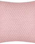 CAPA DE ALMOFADA TRICOT PLUS CESTARIA ROSA 50X50 CM
