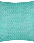 CAPA DE ALMOFADA TRICOT PLUS CESTARIA VERDE 50X50 CM