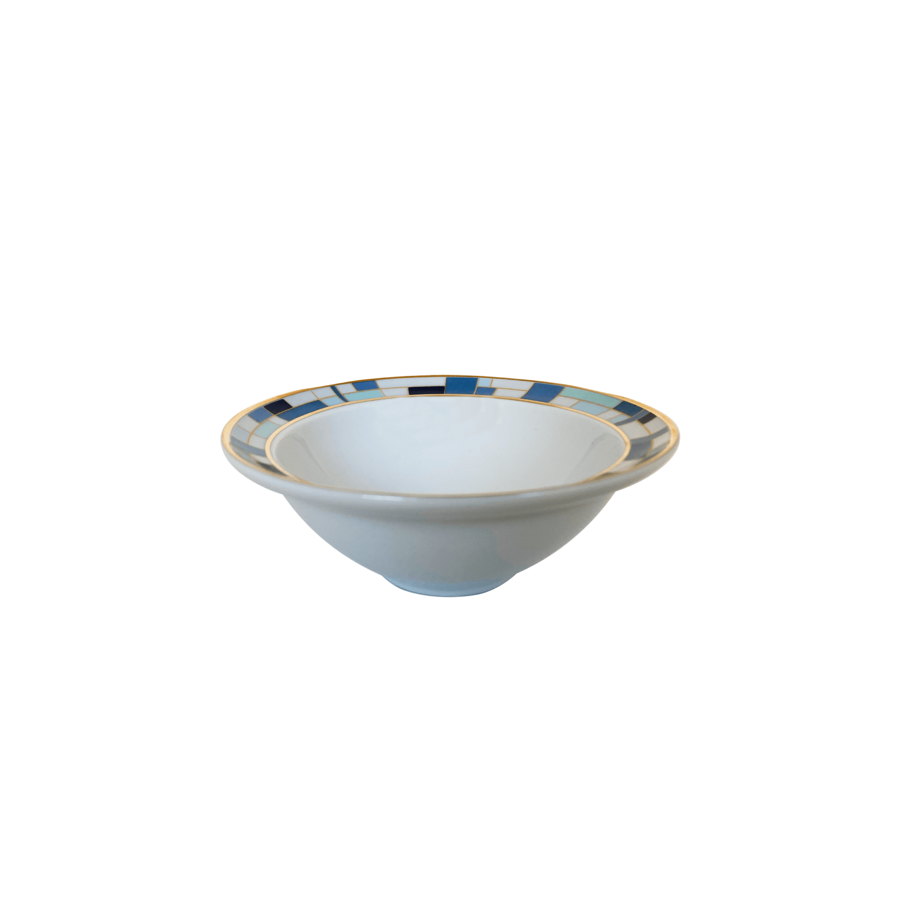 BOWL DE PORCELANA GOLD DÉCO 13,5 X 5,5 (H) CM