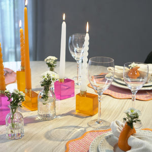 mesa posta rosa