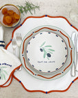 JOGO AMERICANO EASY CLEAN TOSCANA BRANCO 43 CM