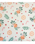 GUARDANAPO DE LINHO NATAL FLOR DE LARANJEIRA 50 X 50 CM