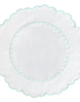 JOGO AMERICANO EASY CLEAN LOULOU VERDE REDONDO 43 CM