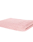 MANTA TRICOT PLUS CESTARIA ROSA 130X180 CM