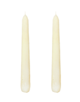 VELAS PARA CASTIÇAL CÔNICA MARFIM 18 CM - 02 UNIDADES