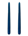 VELAS PARA CASTIÇAL CÔNICA AZUL MARINHO 25 CM - 02 UNIDADES
