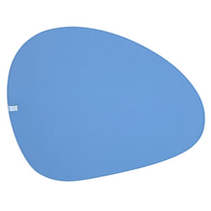 JOGO AMERICANO DUPLA FACE IMPERMEÁVEL ORGÂNICO LARANJA E AZUL 42 CM