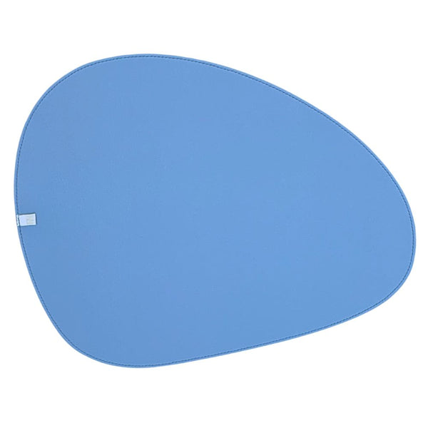 JOGO AMERICANO DUPLA FACE IMPERMEÁVEL ORGÂNICO LARANJA E AZUL 42 CM