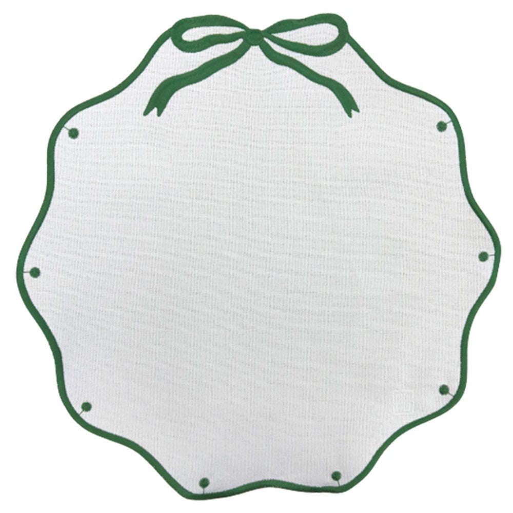 JOGO AMERICANO EASY CLEAN LAÇO VERDE