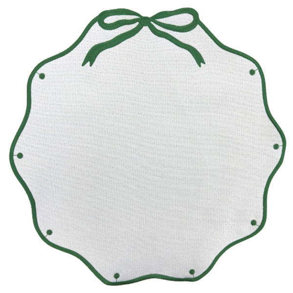 JOGO AMERICANO EASY CLEAN LAÇO VERDE