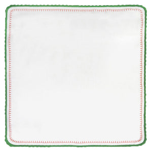 GUARDANAPO DE LINHO FLOWERSCAPE AZUL E AMARELO