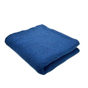 MANTA CASHMERE TOUCH PONTO ARROZ AZUL 130X180CM