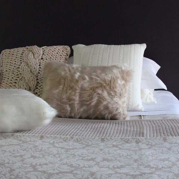 CAPA DE ALMOFADA DE PELE TALLINN PEQUENA