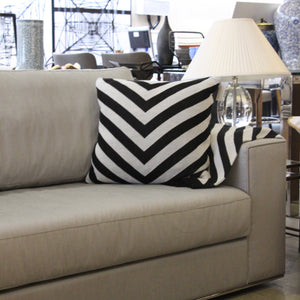 CAPA DE ALMOFADA TRICOT JACQUARD STRIPES