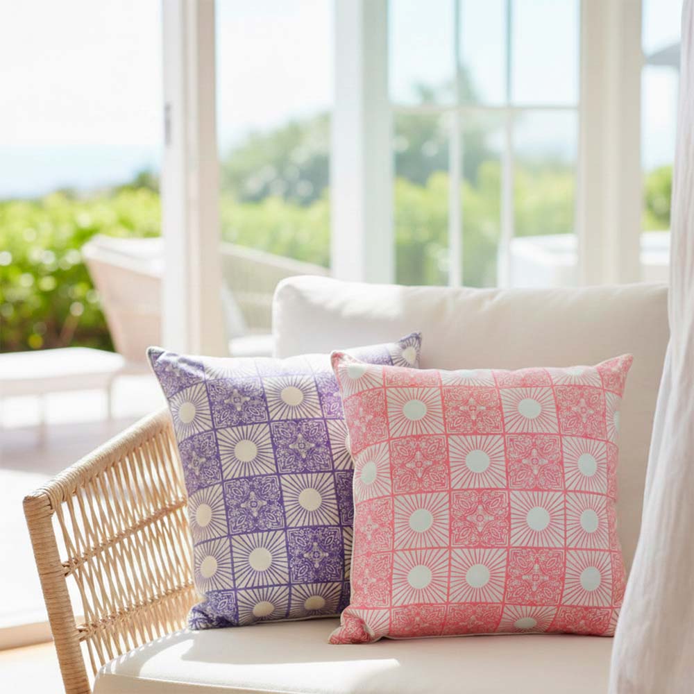 ALMOFADA LISBOA CORAL 45X45 CM